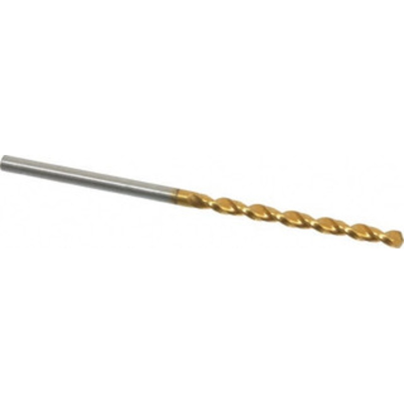 Guhring #44 130 Cobalt Jobber Drill TiN Finish, Right Hand Cut, Parabolic Flute, Straight Shank, 2-3/32 OAL, Standard Point 9006580021800 – 85754448