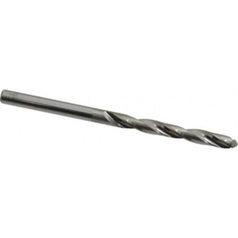 Hertel #26 118 Solid Carbide Jobber Drill Bright Finish, Right Hand Cut, Spiral Flute, Straight Shank, 2-1/2 OAL, Standard Point 79892162 – 79892162