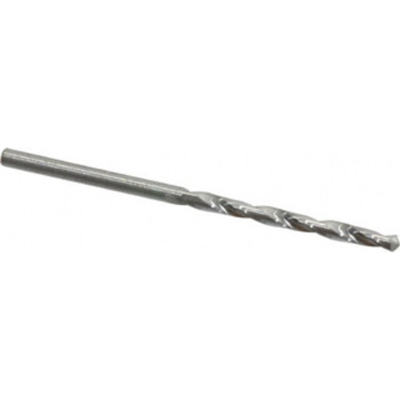 Hertel #36 118 Solid Carbide Jobber Drill Bright Finish, Right Hand Cut, Spiral Flute, Straight Shank, 2-1/4 OAL, Standard Point 79892030 – 79892030