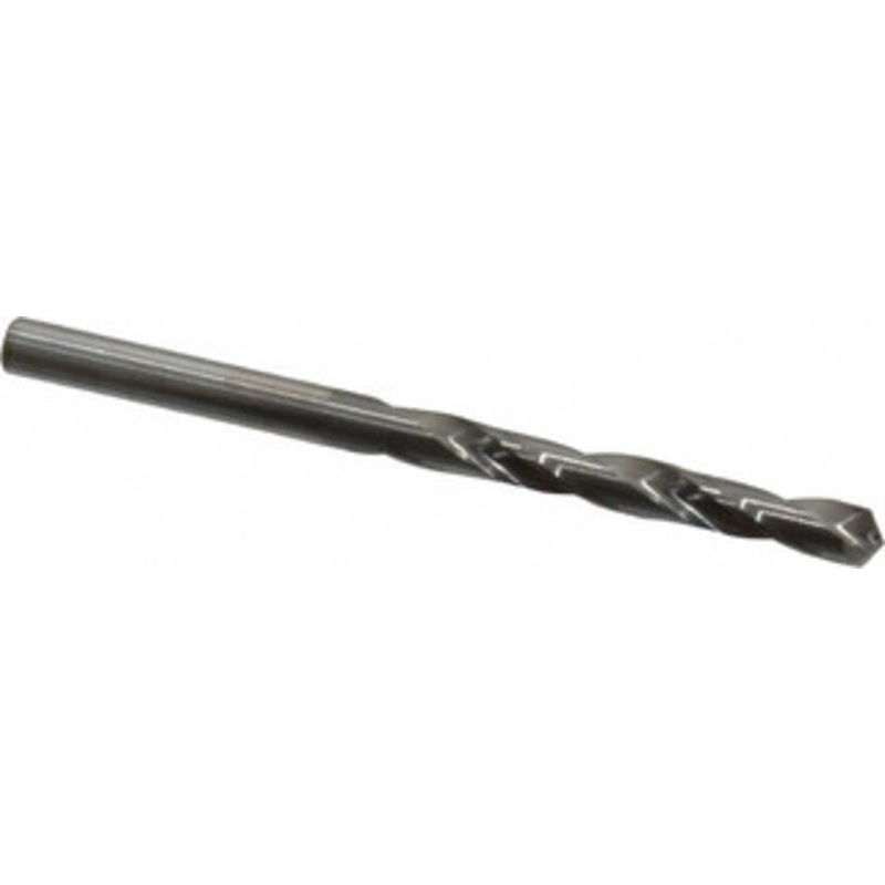 Hertel #8 118 Solid Carbide Jobber Drill Bright Finish, Right Hand Cut, Spiral Flute, Straight Shank, 3 OAL, Standard Point 79892378 – 79892378