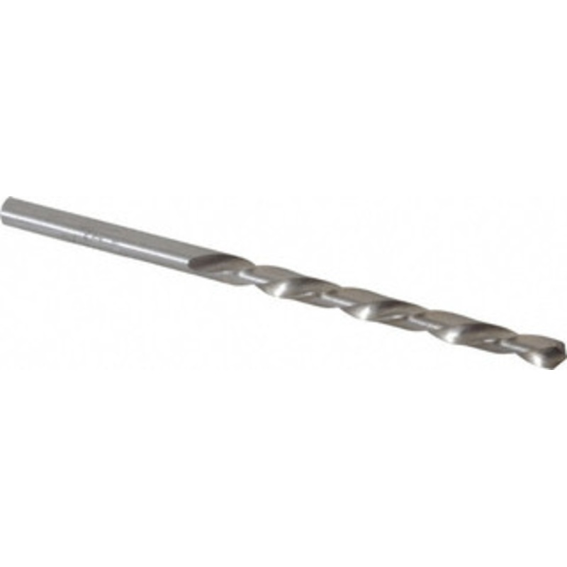 Value Collection #24 118 High Speed Steel Jobber Drill Bright Finish, Left Hand Cut, Spiral Flute, Straight Shank, 3-1/8 OAL, Standard Point 01228246 – 01228246