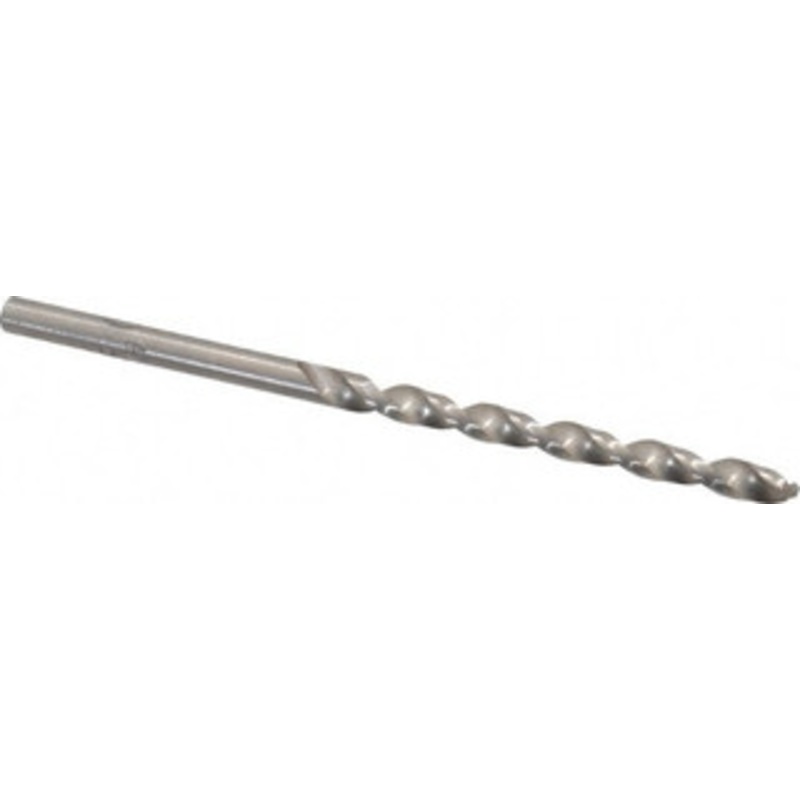 Cleveland Twist Drill #30 118 High Speed Steel Jobber Drill Bright Finish, Right Hand Cut, Spiral Flute, Straight Shank, 2-3/4 OAL, Standard Point C02995 – 63698302