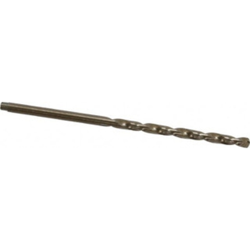 Cleveland Twist Drill #37 135 Cobalt Jobber Drill Oxide/Gold Finish, Right Hand Cut, Spiral Flute, Straight Shank, 2-1/2 OAL, Split Point C70170 – 74331356