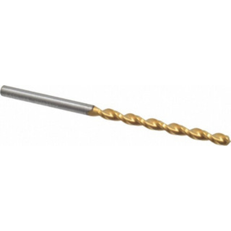 Guhring #29 130 Solid Carbide Jobber Drill TiN Finish, Right Hand Cut, Parabolic Flute, Straight Shank, 73.03mm OAL, Standard Point 9026020034500 – 85979292