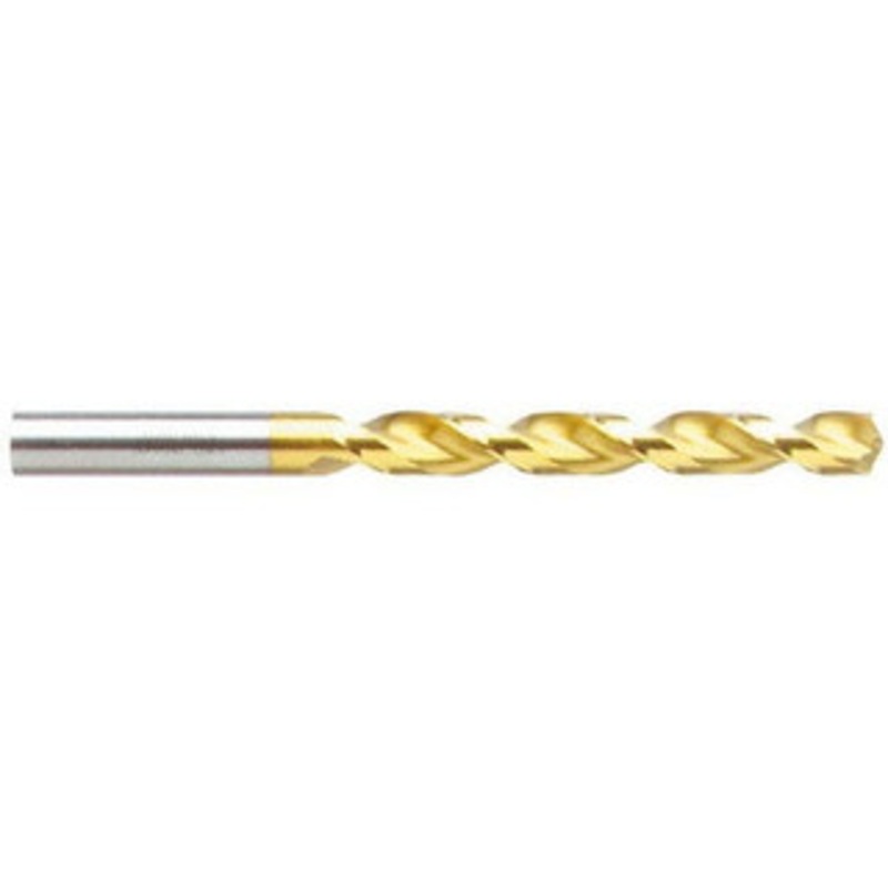 Guhring #9 130 Cobalt Jobber Drill TiN Finish, Right Hand Cut, Parabolic Flute, Straight Shank, 3-3/8 OAL, Standard Point 9006580049800 – 85900405