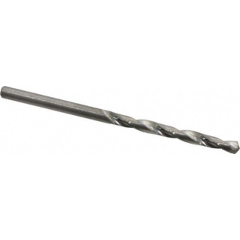 Hertel #32 118 Solid Carbide Jobber Drill Bright Finish, Right Hand Cut, Spiral Flute, Straight Shank, 2-1/4 OAL, Standard Point 79892089 – 79892089