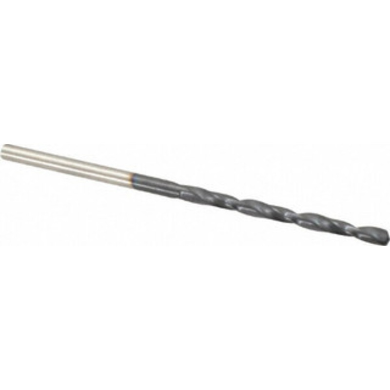 Hertel #34 135 High Speed Steel Jobber Drill TiAlN Finish, Right Hand Cut, Spiral Flute, Straight Shank, 2-5/8 OAL, Split Point 66693201 – 66693201