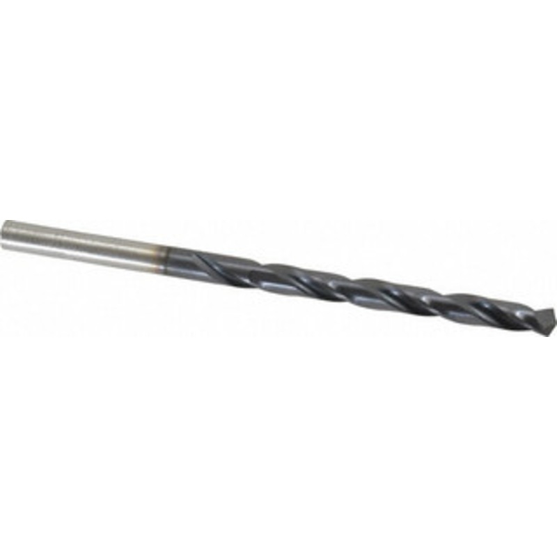 Hertel #5 135 High Speed Steel Jobber Drill TiAlN Finish, Right Hand Cut, Spiral Flute, Straight Shank, 3-3/4 OAL, Split Point 66692914 – 66692914