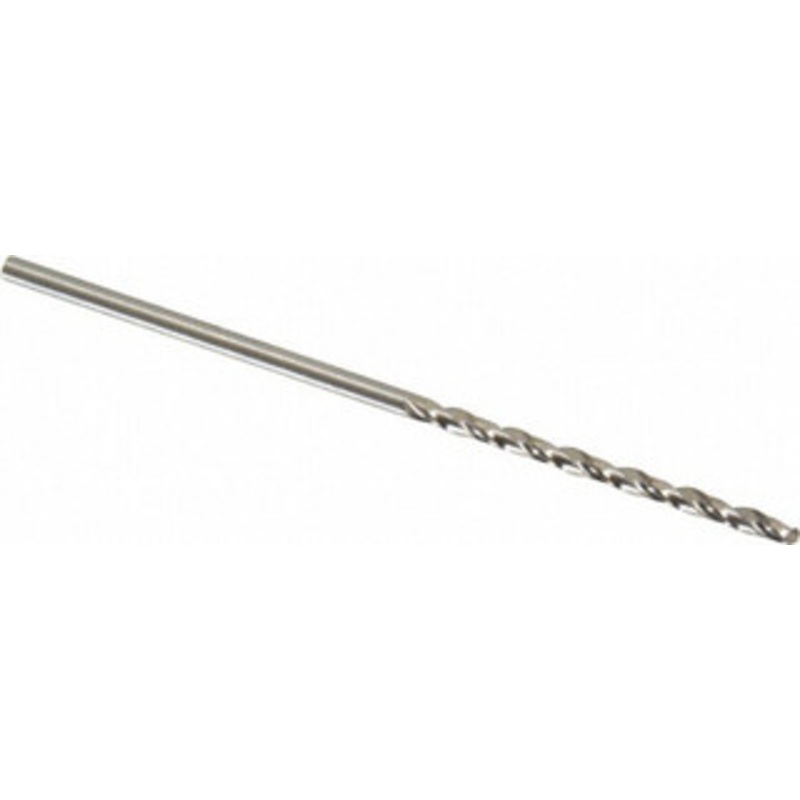 Precision Twist Drill #53 118 High Speed Steel Jobber Drill Bright Finish, Right Hand Cut, Spiral Flute, Straight Shank, 1-7/8 OAL, Standard Point 018553 – 78521515