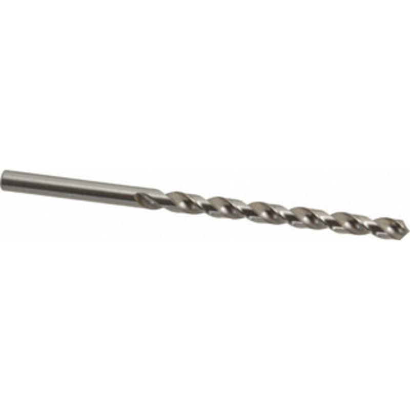 Precision Twist Drill #6 118 High Speed Steel Jobber Drill Bright Finish, Right Hand Cut, Spiral Flute, Straight Shank, 3-3/4 OAL, Standard Point 018506 – 78521044