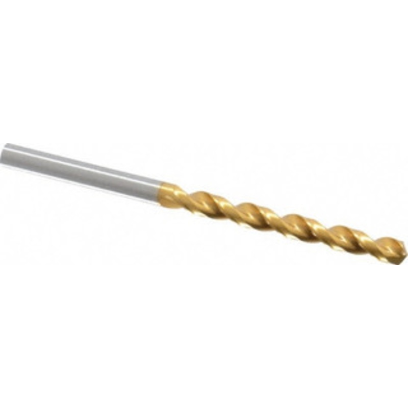Guhring #13 130 Cobalt Jobber Drill TiN Finish, Right Hand Cut, Parabolic Flute, Straight Shank, 3-5/32 OAL, Standard Point 9006580047000 – 85754133