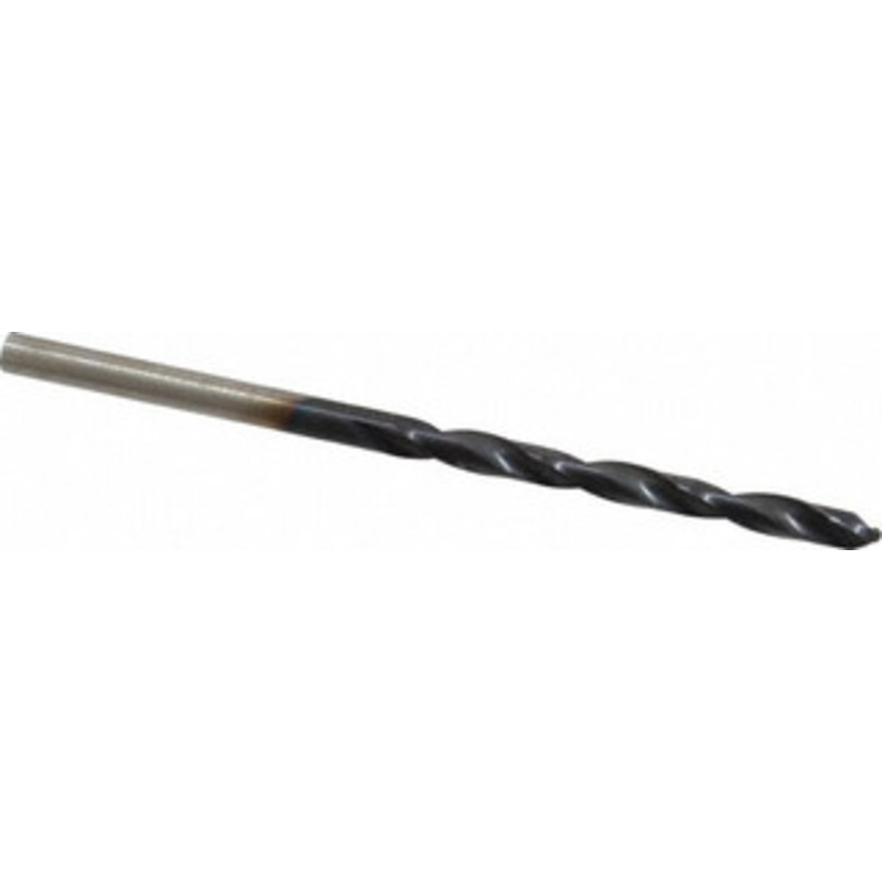 Hertel #29 135 Cobalt Jobber Drill TiAlN Finish, Right Hand Cut, Spiral Flute, Straight Shank, 2-7/8 OAL, Split Point 4140216 – 04140224