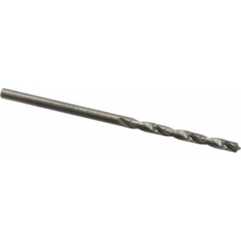 Hertel #51 118 Solid Carbide Jobber Drill Bright Finish, Right Hand Cut, Spiral Flute, Straight Shank, 1-1/2 OAL, Standard Point 79891834 – 79891834