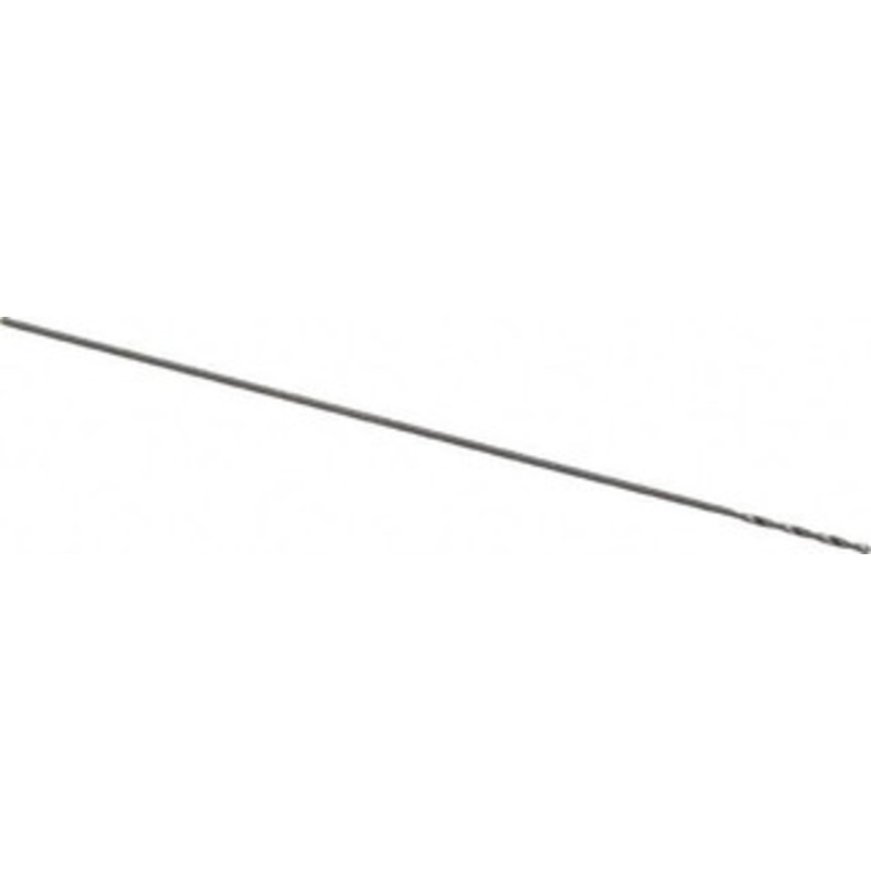 Hertel #80 118 Solid Carbide Jobber Drill Bright Finish, Right Hand Cut, Spiral Flute, Straight Shank, 3/4 OAL, Standard Point 83245985 – 83245985