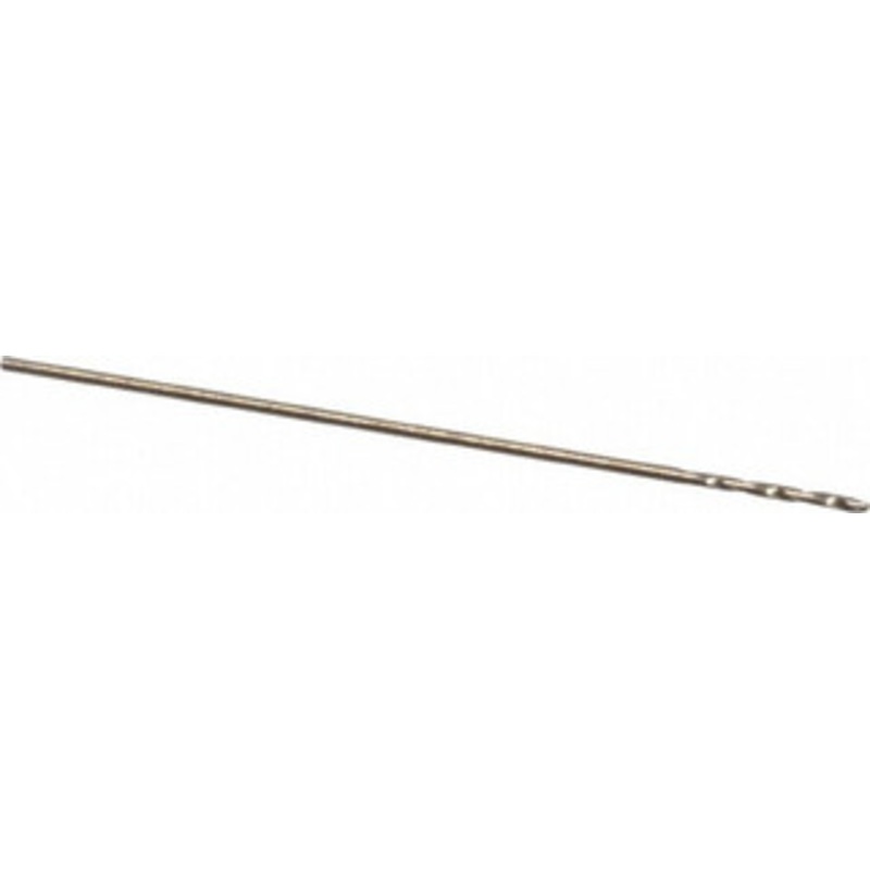 Hertel #80 135 Cobalt Jobber Drill Oxide/Gold Finish, Right Hand Cut, Spiral Flute, Straight Shank, 3/4 OAL, Split Point 04139275 – 04139275