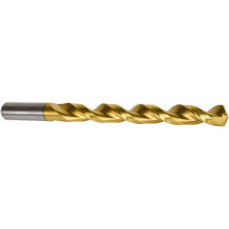 Precision Twist Drill #1 135 High Speed Steel Jobber Drill TiN Finish, Right Hand Cut, Parabolic Flute, Straight Shank, 3-7/8 OAL, Split Point 080501 – 78575511