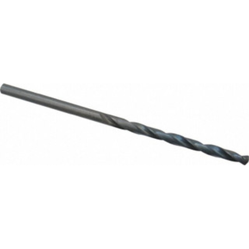 Precision Twist Drill #34 135 High Speed Steel Jobber Drill Oxide Finish, Right Hand Cut, Spiral Flute, Straight Shank, 2-5/8 OAL, Split Point 018234 – 78519204