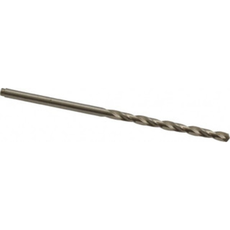 Precision Twist Drill #44 135 Cobalt Jobber Drill Oxide/Gold Finish, Right Hand Cut, Spiral Flute, Straight Shank, 2-1/8 OAL, Split Point 018344 – 78519824