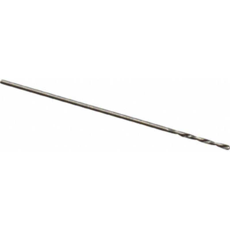 Value Collection #77 118 High Speed Steel Jobber Drill Bright Finish, Left Hand Cut, Spiral Flute, Straight Shank, 7/8 OAL, Standard Point 01228774 – 01228774