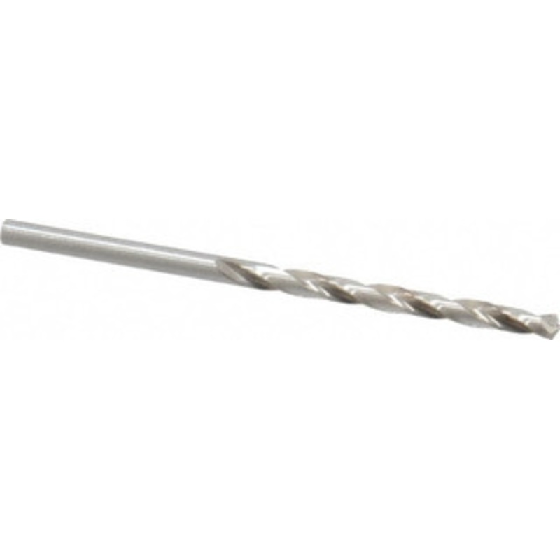Cleveland Twist Drill #28 135 High Speed Steel Jobber Drill Bright Finish, Right Hand Cut, Spiral Flute, Straight Shank, 2-7/8 OAL, Split Point C11682 – 82650052