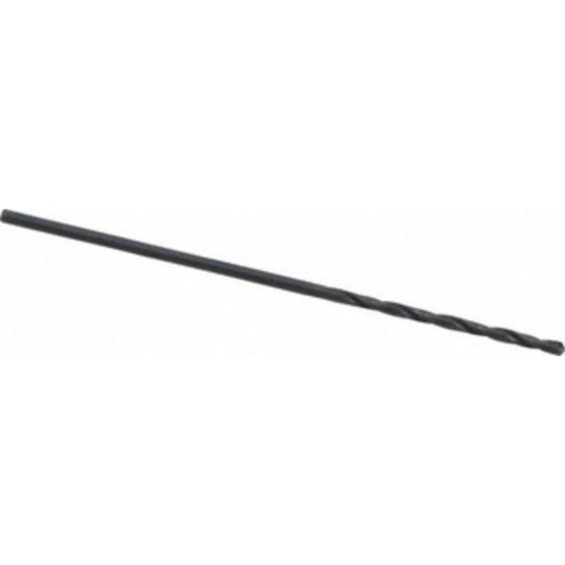 Cleveland Twist Drill #60 118 High Speed Steel Jobber Drill Oxide Finish, Right Hand Cut, Spiral Flute, Straight Shank, 1-5/8 OAL, Standard Point C71160 – 63685606