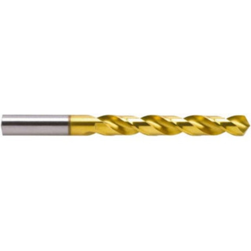 Guhring #1 118 Cobalt Jobber Drill TiN Finish, Right Hand Cut, Spiral Flute, Straight Shank, 93mm OAL, Four Facet, Split Point 9055190057900 – 55078448