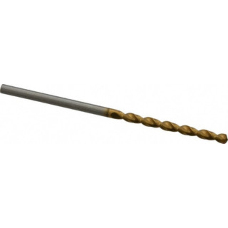 Guhring #46 130 Cobalt Jobber Drill TiN Finish, Right Hand Cut, Parabolic Flute, Straight Shank, 1-15/16 OAL, Standard Point 9006580020600 – 85754463