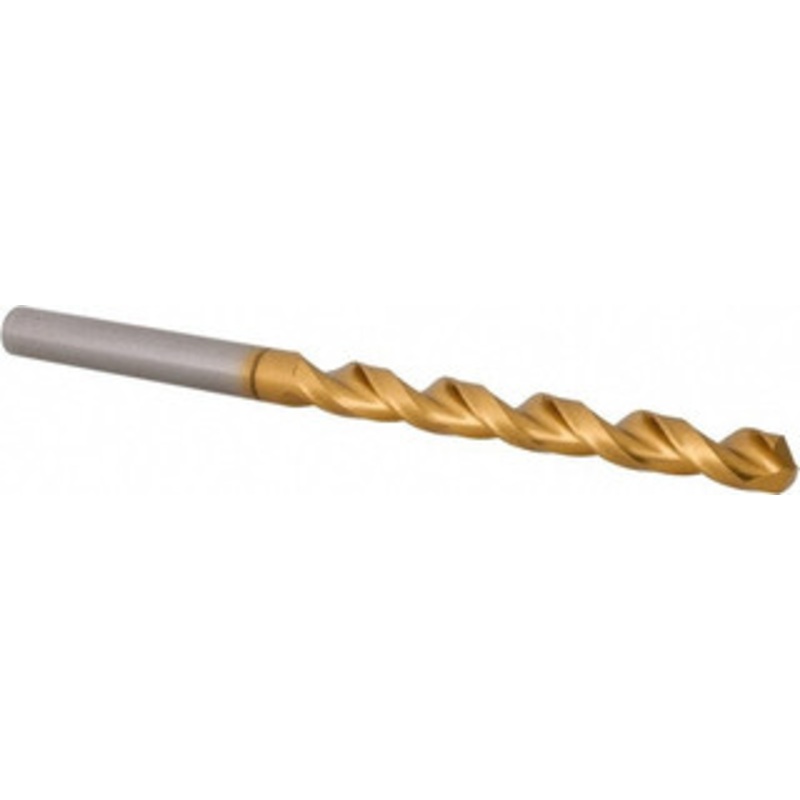 Guhring #7 118 High Speed Steel Jobber Drill TiN Finish, Right Hand Cut, Spiral Flute, Straight Shank, 86mm OAL, Standard Point 9006510051100 – 63299796