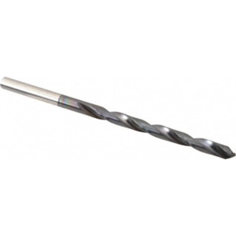 Hertel #12 135 Cobalt Jobber Drill TiAlN Finish, Right Hand Cut, Spiral Flute, Straight Shank, 3-1/2 OAL, Split Point 4140067 – 04140067