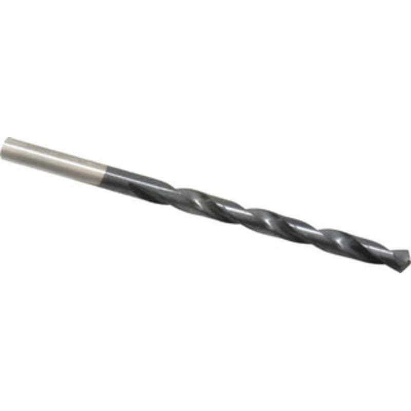 Hertel #4 135 Cobalt Jobber Drill TiAlN Finish, Right Hand Cut, Spiral Flute, Straight Shank, 3-3/4 OAL, Split Point 4139986 – 04139986