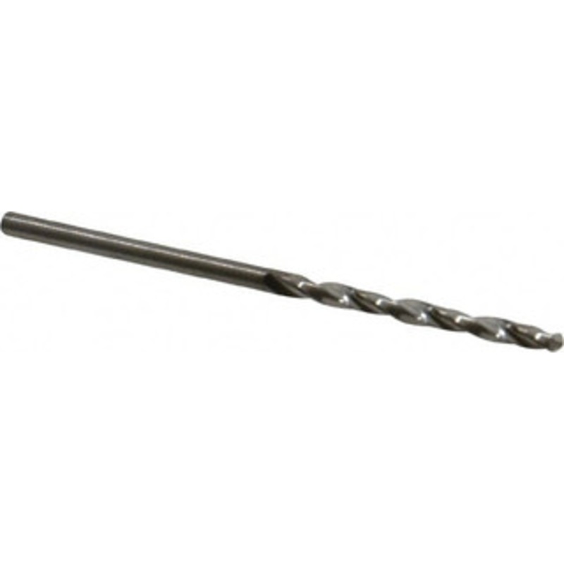 Hertel #48 118 Solid Carbide Jobber Drill Bright Finish, Right Hand Cut, Spiral Flute, Straight Shank, 1-3/4 OAL, Standard Point 79891867 – 79891867