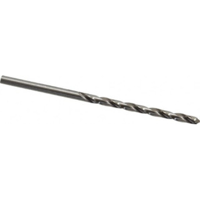 Precision Twist Drill #36 118 High Speed Steel Jobber Drill Bright Finish, Right Hand Cut, Spiral Flute, Straight Shank, 2-1/2 OAL, Standard Point 018636 – 78522141