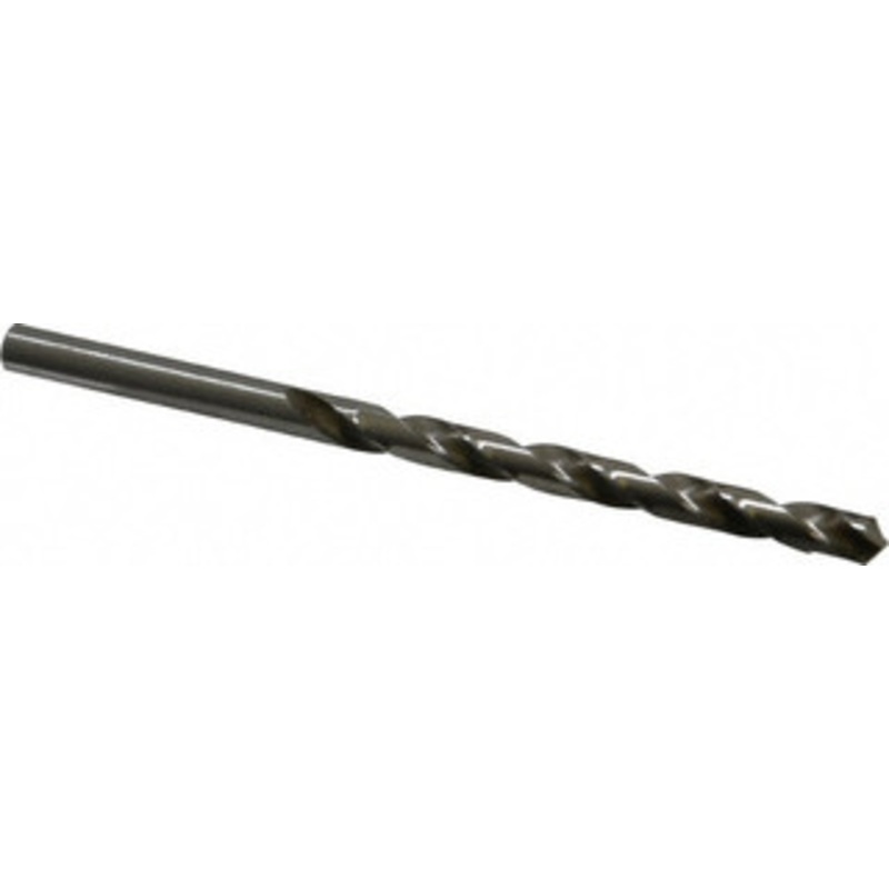Precision Twist Drill #4 118 High Speed Steel Jobber Drill Bright Finish, Right Hand Cut, Spiral Flute, Straight Shank, 3-3/4 OAL, Standard Point 018604 – 78521820