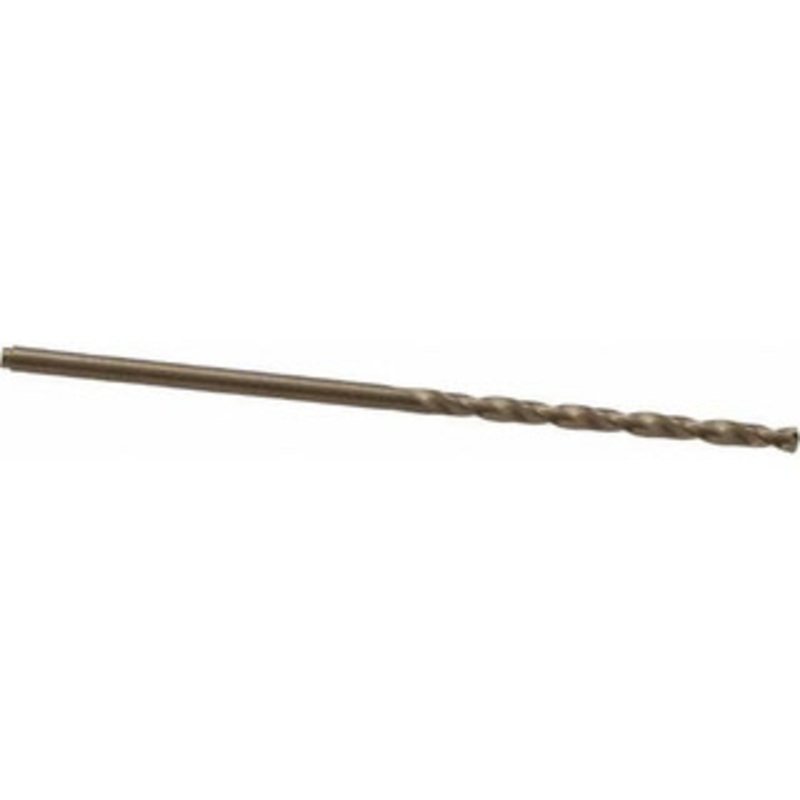 Precision Twist Drill #50 135 Cobalt Jobber Drill Oxide/Gold Finish, Right Hand Cut, Spiral Flute, Straight Shank, 2 OAL, Split Point 018350 – 78519881