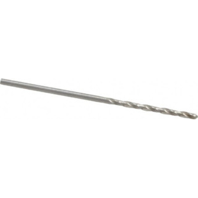 Precision Twist Drill #52 118 High Speed Steel Jobber Drill Bright Finish, Right Hand Cut, Spiral Flute, Straight Shank, 1-7/8 OAL, Standard Point 018652 – 78522307