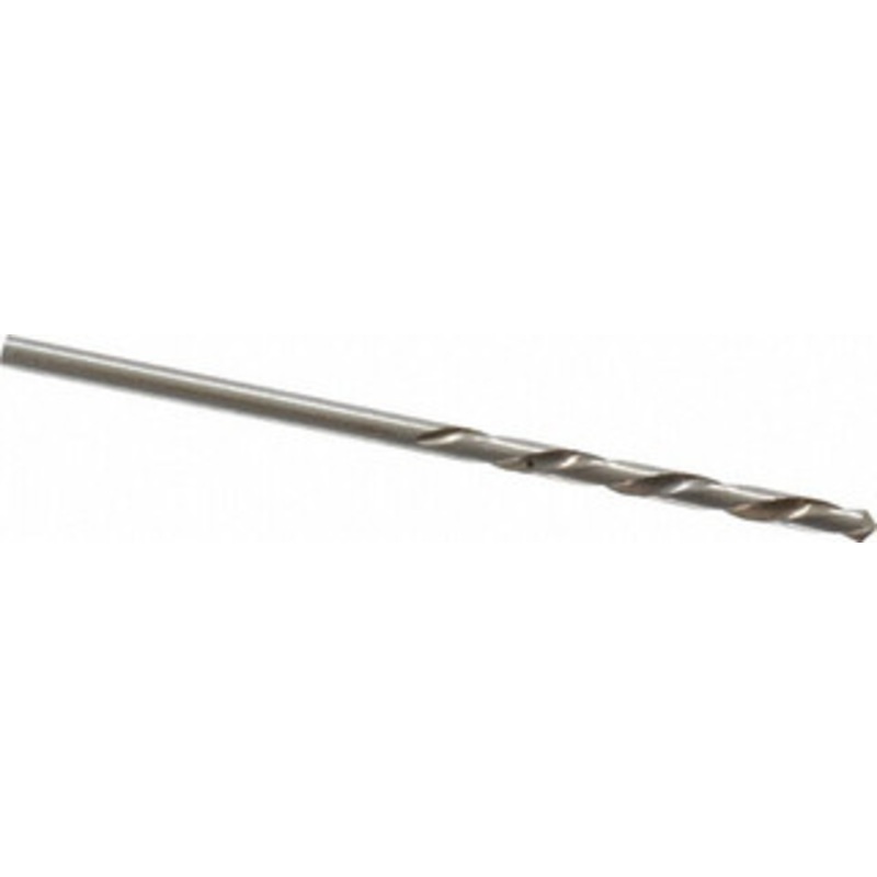 Value Collection #47 118 High Speed Steel Jobber Drill Bright Finish, Left Hand Cut, Spiral Flute, Straight Shank, 2 OAL, Standard Point 01228477 – 01228477