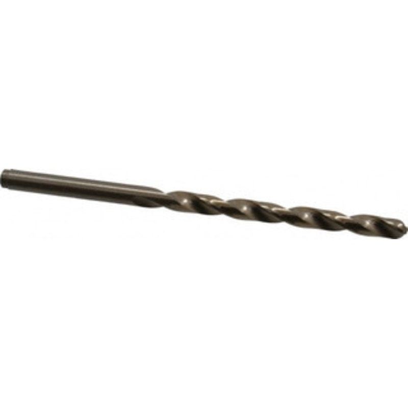 Cleveland Twist Drill #13 135 Cobalt Jobber Drill Oxide/Gold Finish, Right Hand Cut, Spiral Flute, Straight Shank, 3-1/2 OAL, Split Point C70146 – 74331117