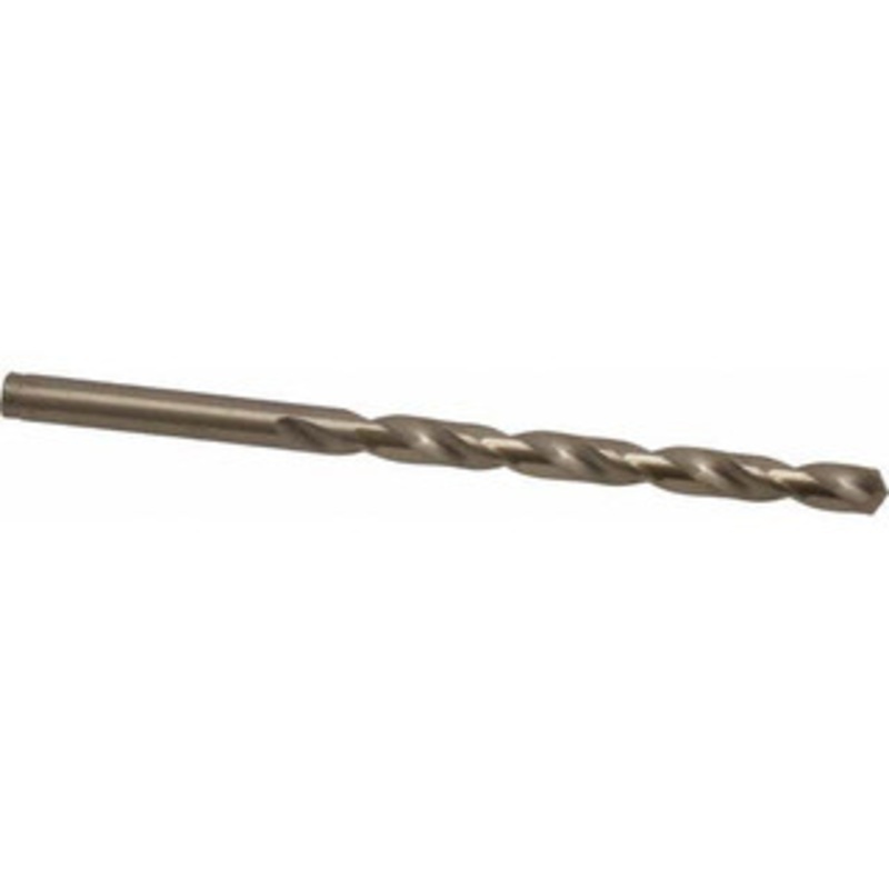 Cleveland Twist Drill #2 135 Cobalt Jobber Drill Oxide/Gold Finish, Right Hand Cut, Spiral Flute, Straight Shank, 3-7/8 OAL, Split Point C70135 – 74331000