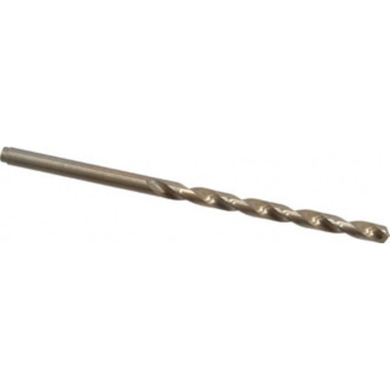 Cleveland Twist Drill #29 135 Cobalt Jobber Drill Oxide/Gold Finish, Right Hand Cut, Spiral Flute, Straight Shank, 2-7/8 OAL, Split Point C70162 – 74331273