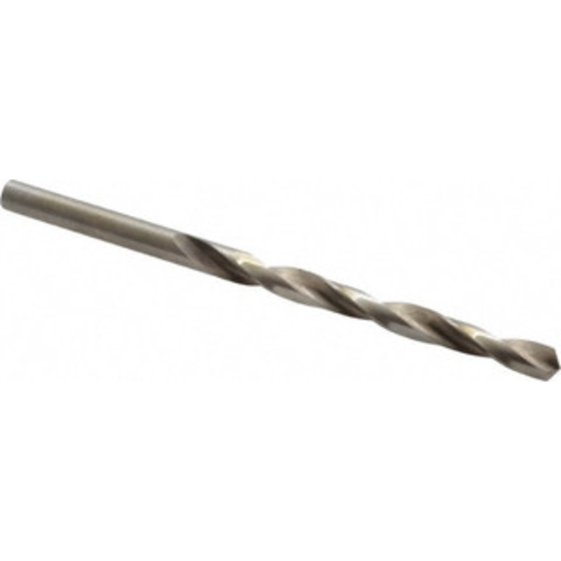 Cleveland Twist Drill #8 118 High Speed Steel Jobber Drill Bright Finish, Right Hand Cut, Spiral Flute, Straight Shank, 3-5/8 OAL, Standard Point C03579 – 63701080