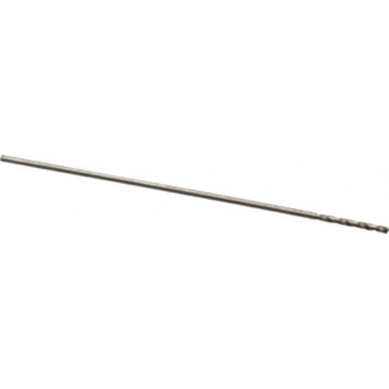Cleveland Twist Drill #80 118 High Speed Steel Jobber Drill Bright Finish, Right Hand Cut, Spiral Flute, Straight Shank, 3/4 OAL, Standard Point C02881 – 63698807