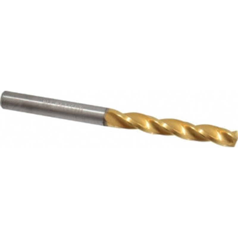 Guhring #16 150 Solid Carbide Jobber Drill TiN Finish, Right Hand Cut, Spiral Flute, Straight Shank, 2.283 OAL, Standard Point 9006090045000 – 85805166