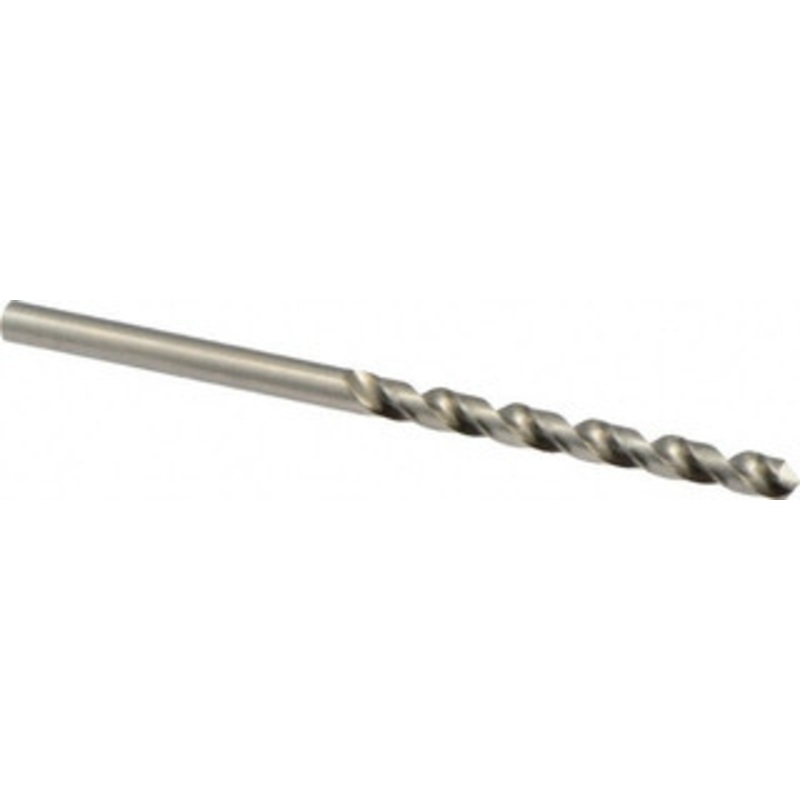Guhring #30 118 Cobalt Jobber Drill Bright Finish, Right Hand Cut, Spiral Flute, Straight Shank, 65mm OAL, Four Facet, Split Point 9055230032600 – 55076525