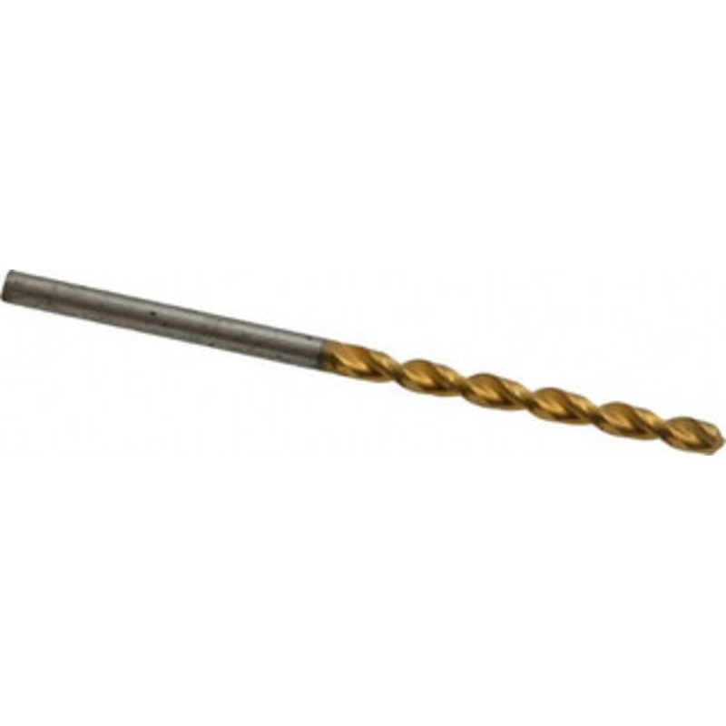 Guhring #34 130 Cobalt Jobber Drill TiN Finish, Right Hand Cut, Parabolic Flute, Straight Shank, 2-13/32 OAL, Standard Point 9006580028200 – 85754349
