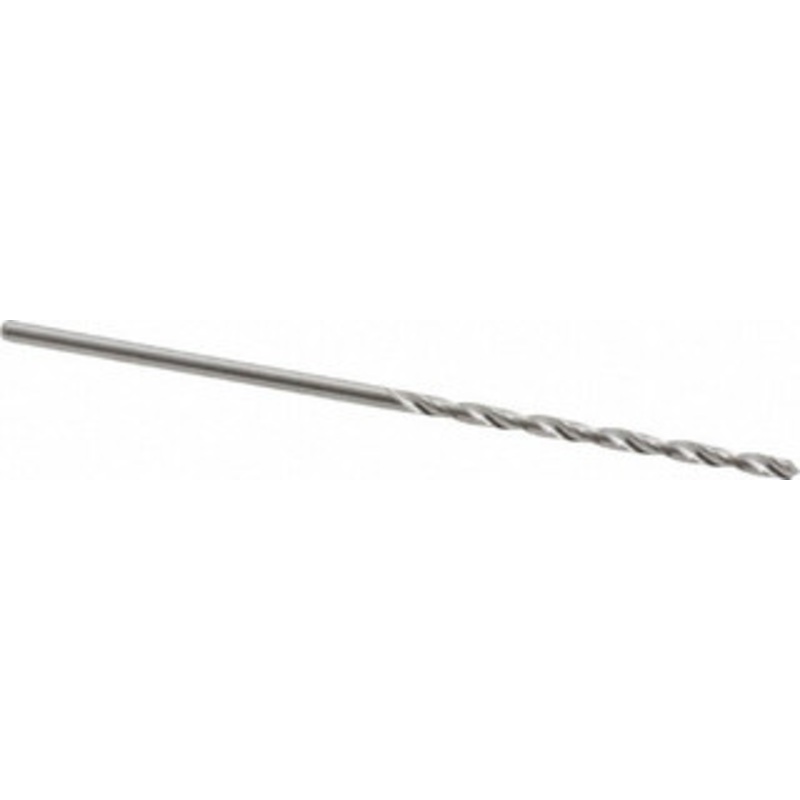 Hertel #58 118 Solid Carbide Jobber Drill Bright Finish, Right Hand Cut, Spiral Flute, Straight Shank, 1-1/2 OAL, Standard Point 79891743 – 79891743
