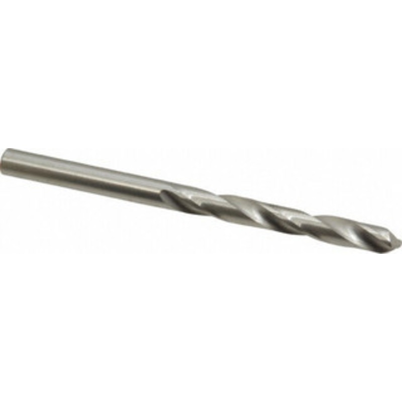 Hertel #6 118 Solid Carbide Jobber Drill Bright Finish, Right Hand Cut, Spiral Flute, Straight Shank, 3 OAL, Standard Point 79892402 – 79892402