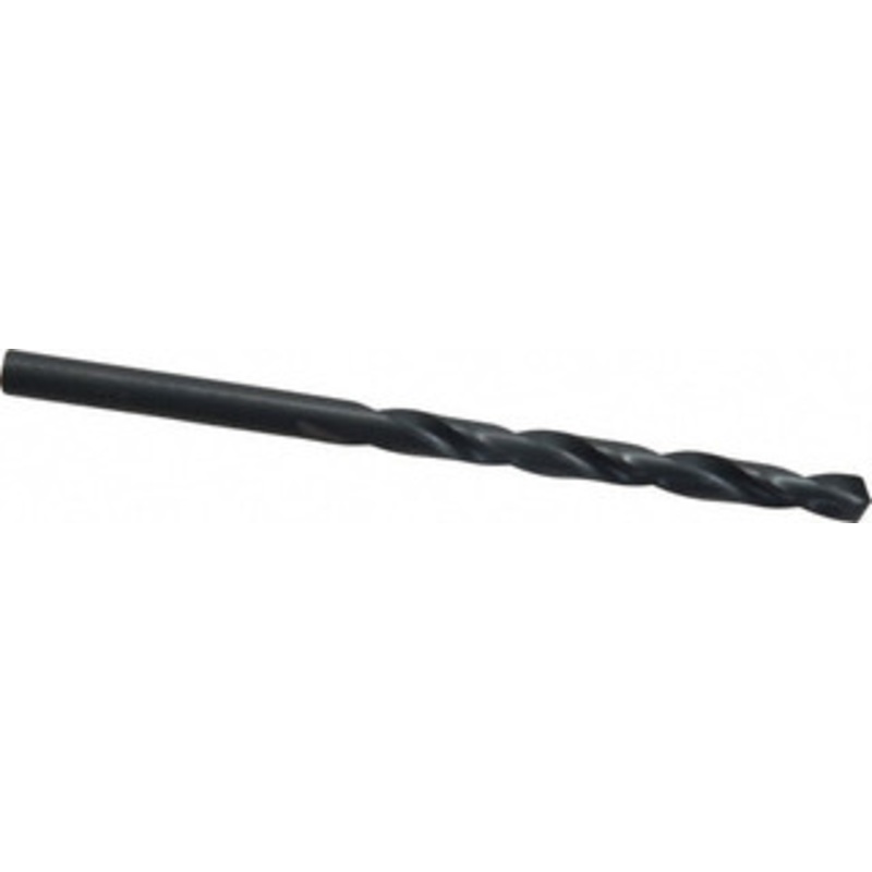 Hertel #6 135 High Speed Steel Jobber Drill Oxide Finish, Right Hand Cut, Spiral Flute, Straight Shank, 3-3/4 OAL, Split Point 84580802 – 84580802