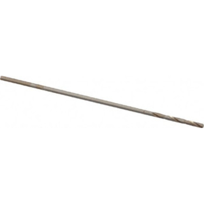 Hertel #74 135 Cobalt Jobber Drill Oxide/Gold Finish, Right Hand Cut, Spiral Flute, Straight Shank, 1 OAL, Split Point 04139218 – 04139218