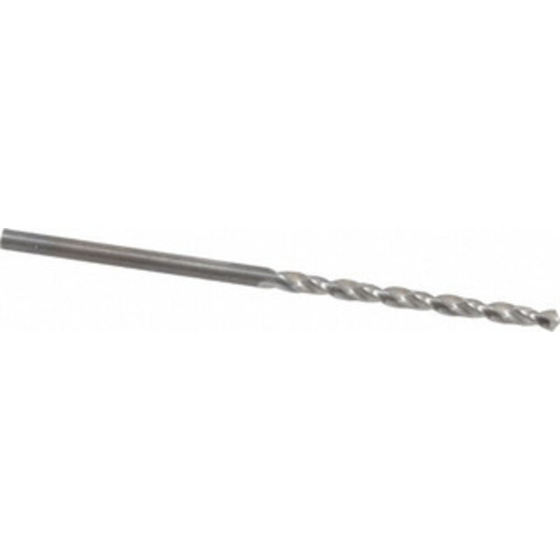 Precision Twist Drill #47 118 High Speed Steel Jobber Drill Bright Finish, Right Hand Cut, Spiral Flute, Straight Shank, 2 OAL, Standard Point 018547 – 78521457