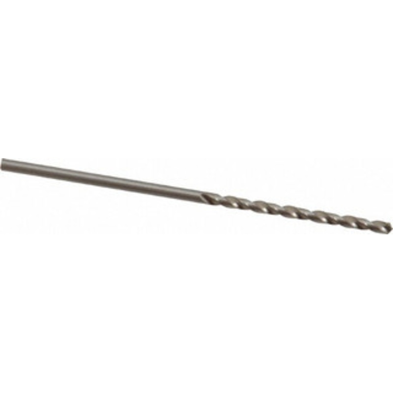 Precision Twist Drill #52 118 High Speed Steel Jobber Drill Bright Finish, Right Hand Cut, Spiral Flute, Straight Shank, 1-7/8 OAL, Standard Point 018552 – 78521507